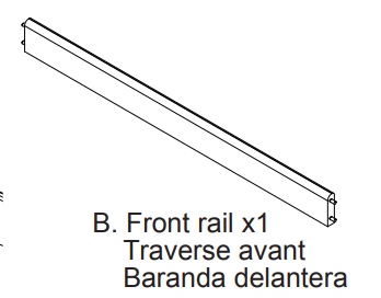 Changing Top Front Rail