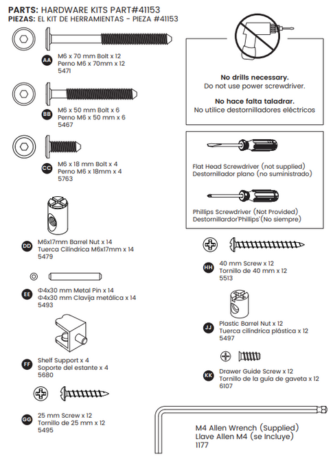 Hardware Kit with Knobs 1