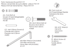 Hardware Kit W/knobs