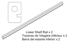 Lower Shelf Rail