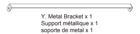 Metal Bracket- 430mm