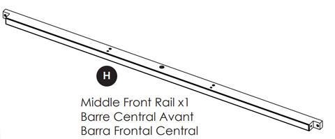Middle Front Rail