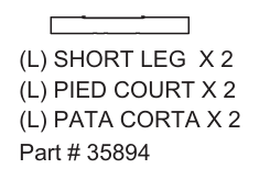 Short Leg-Part L