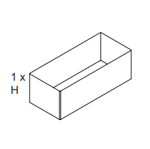 Bottom Bin H Solid