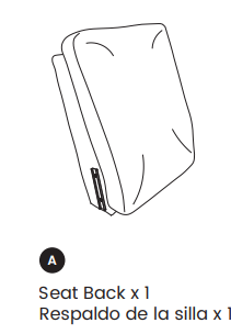 Chair Bracket, Tapered (Back)