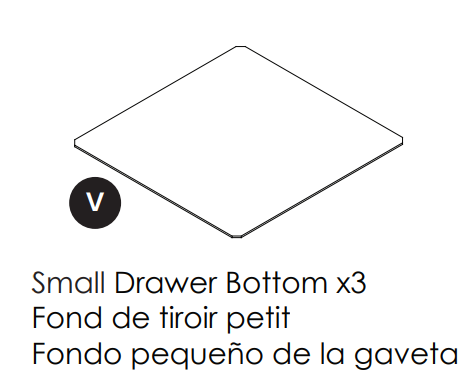 Small Drawer Bottom