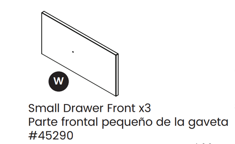 Small Drawer Front