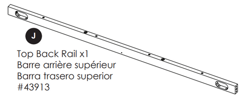 Top Back Rail