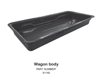Metal Wagon Body Pan