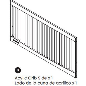 Acrylic Crib Side 18