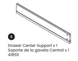 Drawer Center Support