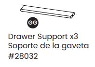 Drawer Support | Delta Children Parts