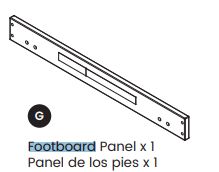 Footboard Panel
