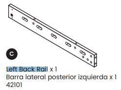 Left Back Rail