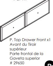 Top Drawer Front